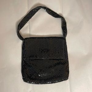 Like new black shimmy bag